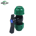 Drip Irrigation Ball Valve High Quality PP Plastic China Flange Water Equal Forged BSPT Green PN16 Hexagon ISO9001 COC Irriplast